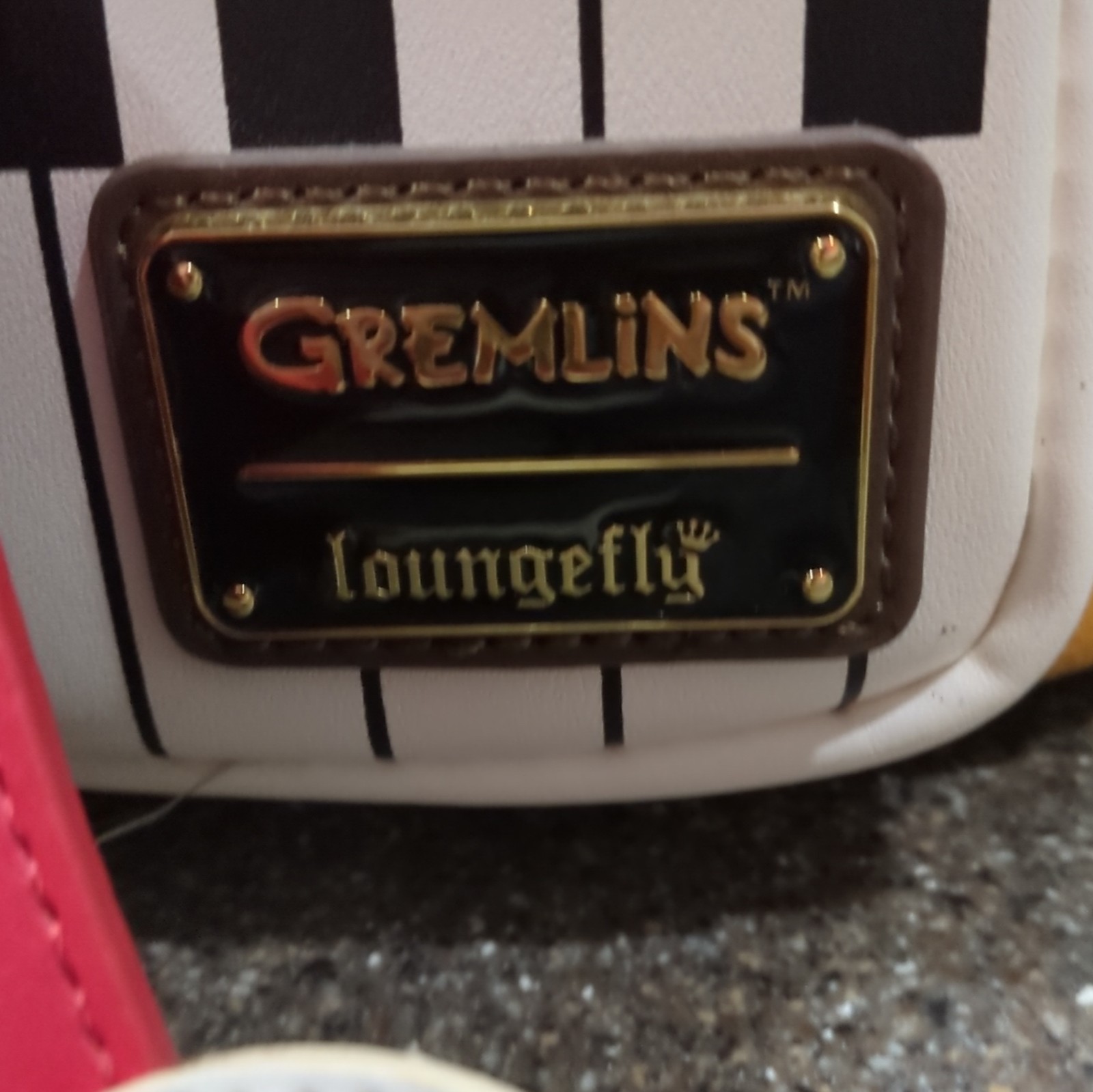 Loungefly Gremlins Gizmo Holiday Cosplay Mini Backpack w/ Removable Santa Hat