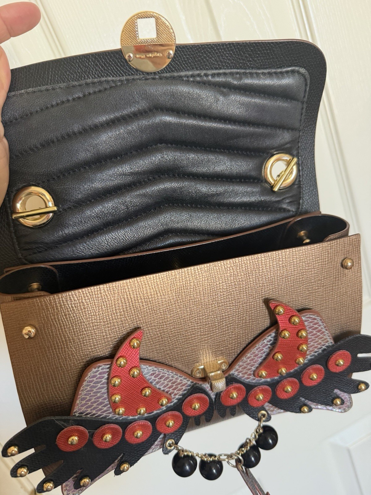 leather purses and handbags designer/change face and color and chain