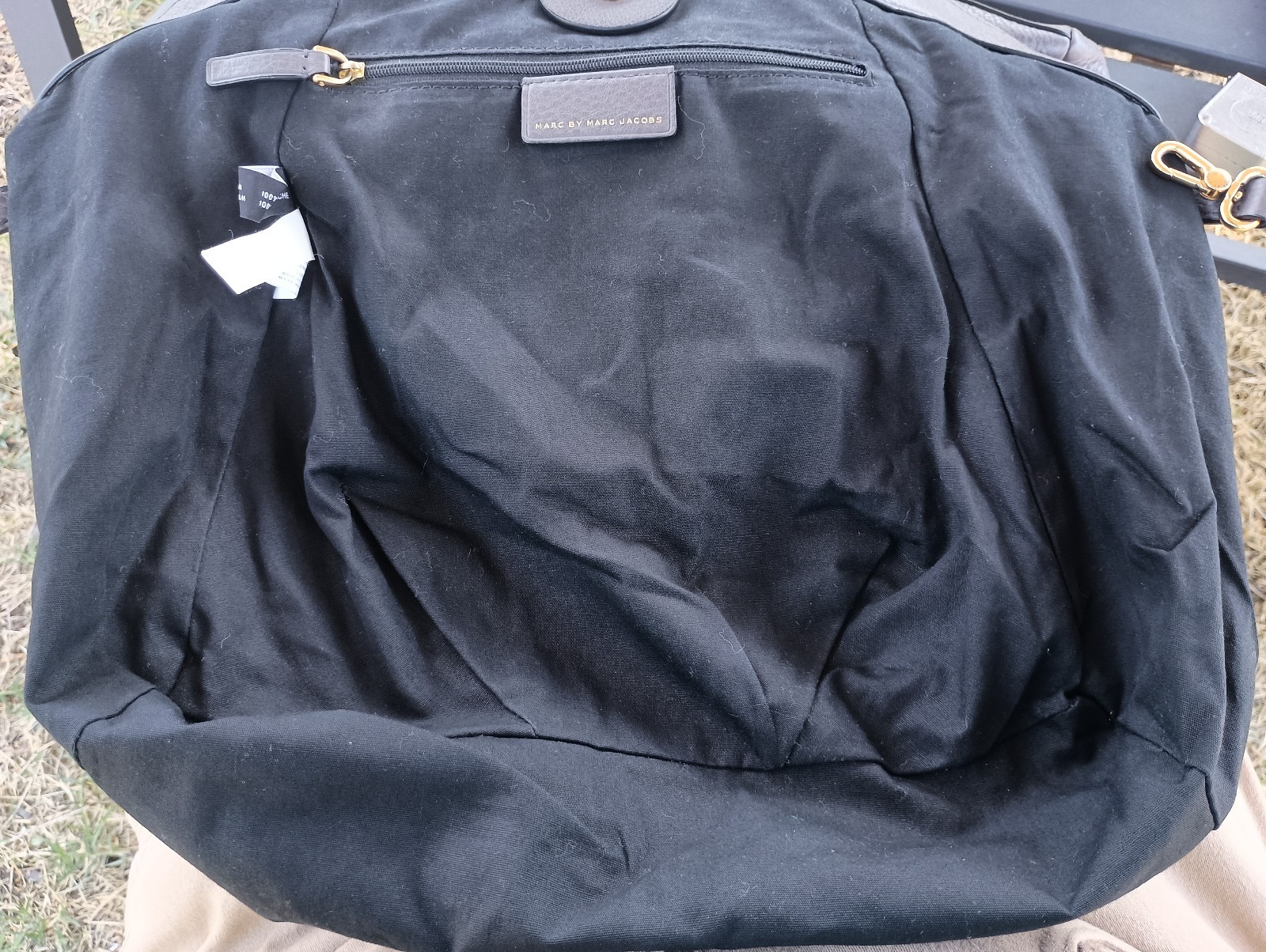 Marc by Marc Jacobs Standard Supply Gray Leather Q Fran Tote Handbag