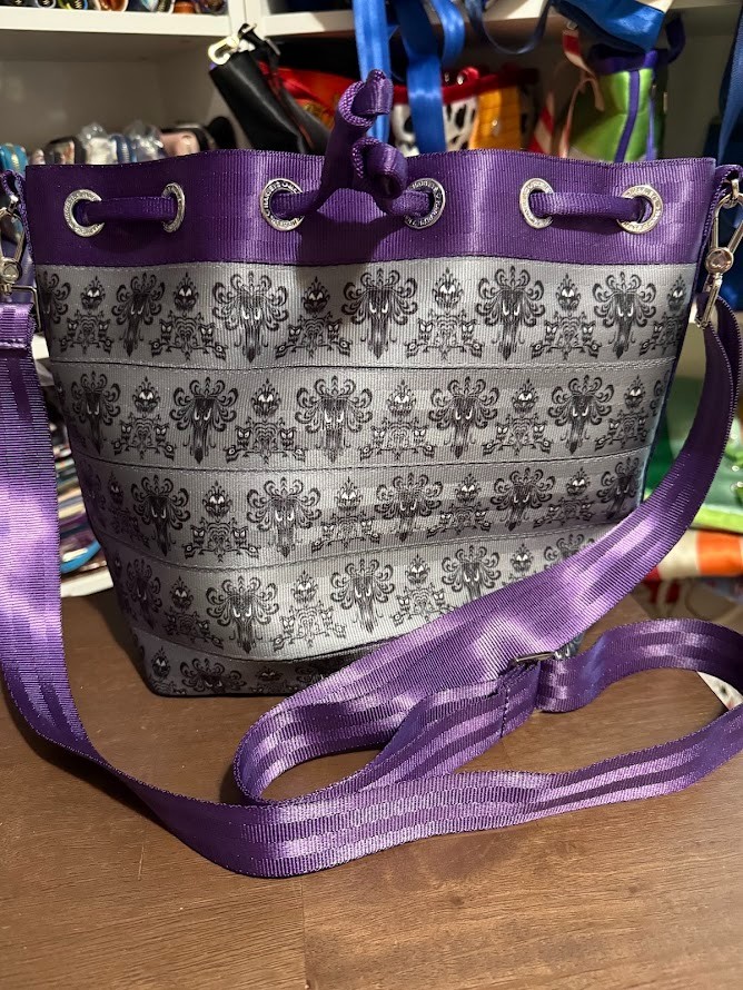 Harvey’s Disney Haunted Mansion Wallpaper Seatbelt Parkhopper Crossbody
