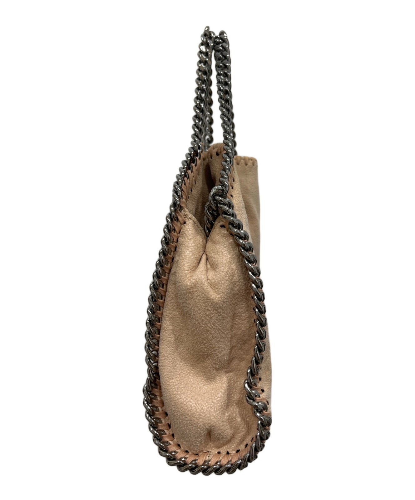 STELLA MCCARTNEY Tote bag Falabella Tiny Beige Authentic 7.09 in / 18 cm Japan