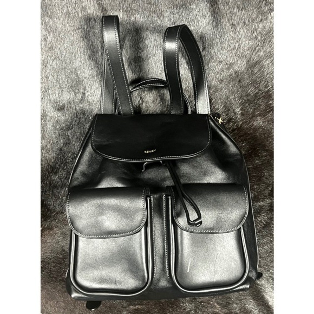 Coach Crosby Leather Backpack 28 Women’s Medium Black Excellent