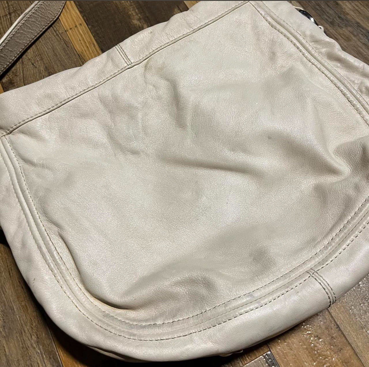 Coach 14706 Hobo Bag Vintage White Cream