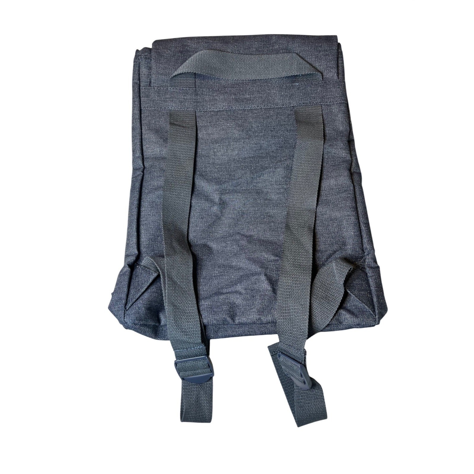 Jean Paul Gaultier Pour Vous Denim Backpack Indigo Blue Vintage Buckle Flap