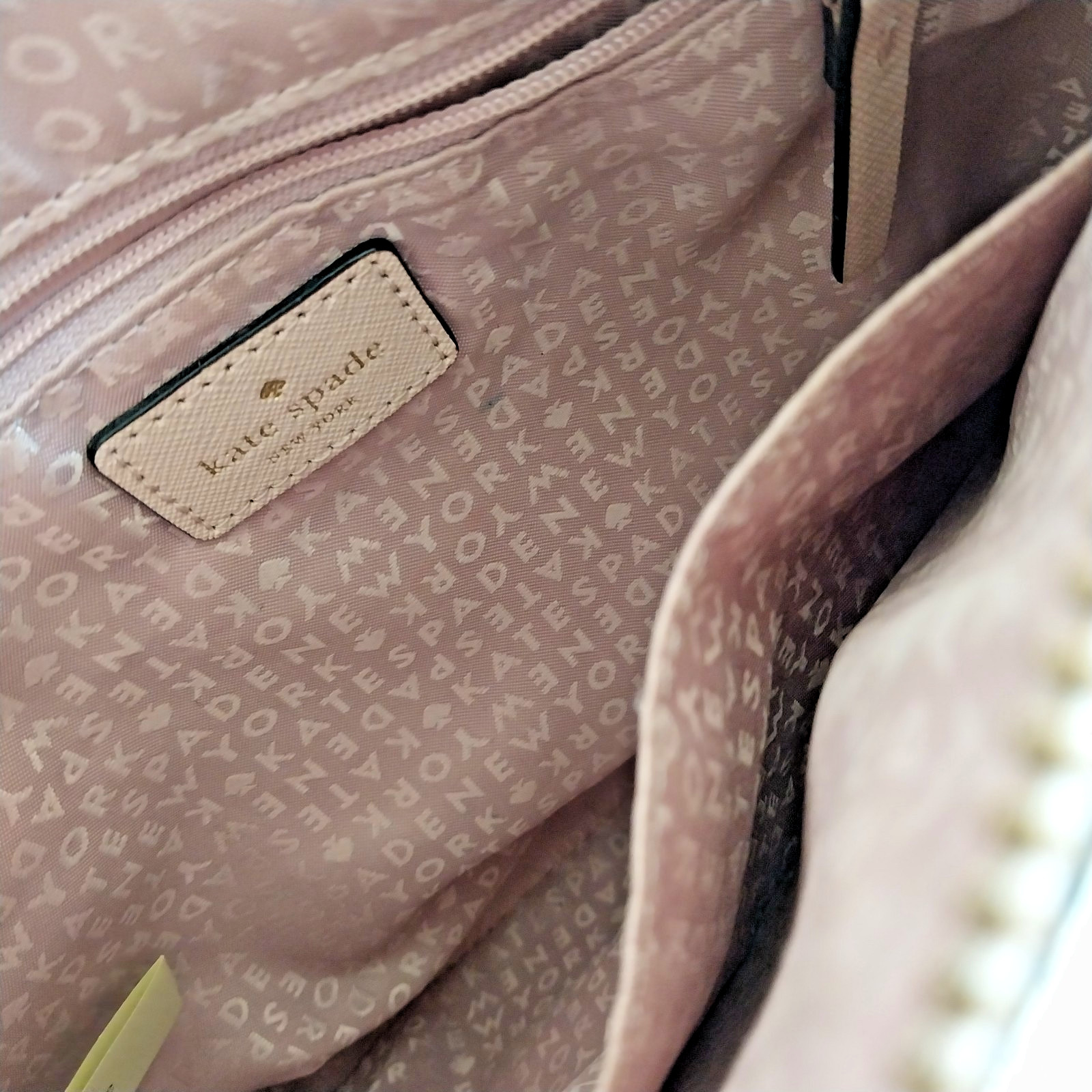 Kate Spade Laurel Way Rima Pink Leather Crossbody Bag Adjustable Strap Purse