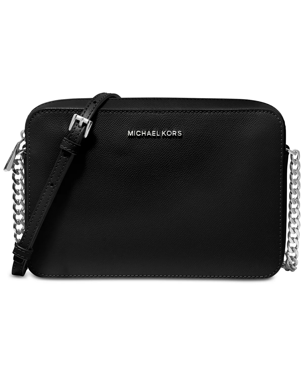 Michael Kors Jet Set Travel EW Crossgrain Leather Crossbody Bag