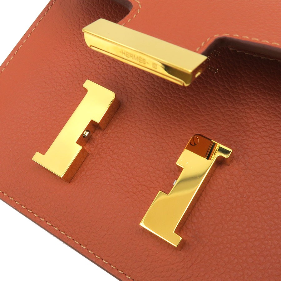 Hermes Constance Brown Bag 2021 Z Stamp #SAB16507