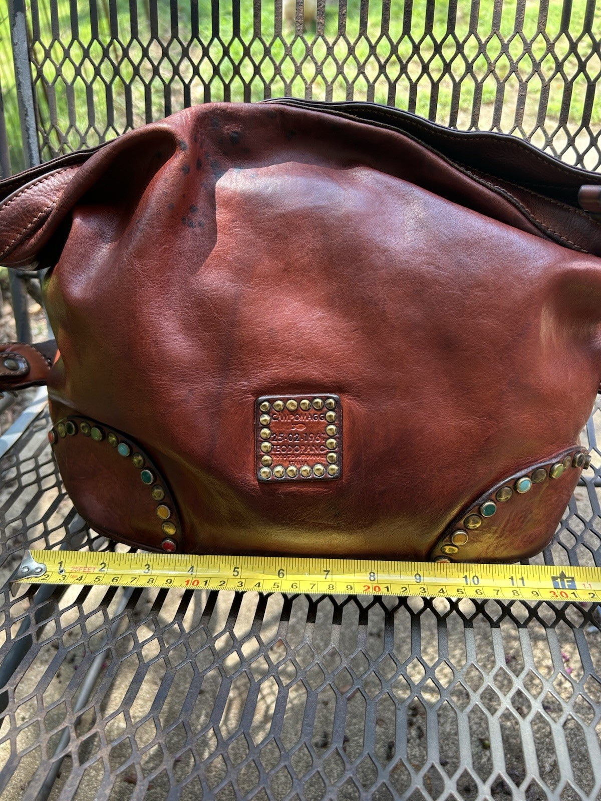 Vintage Studded Campomaggi Handbag