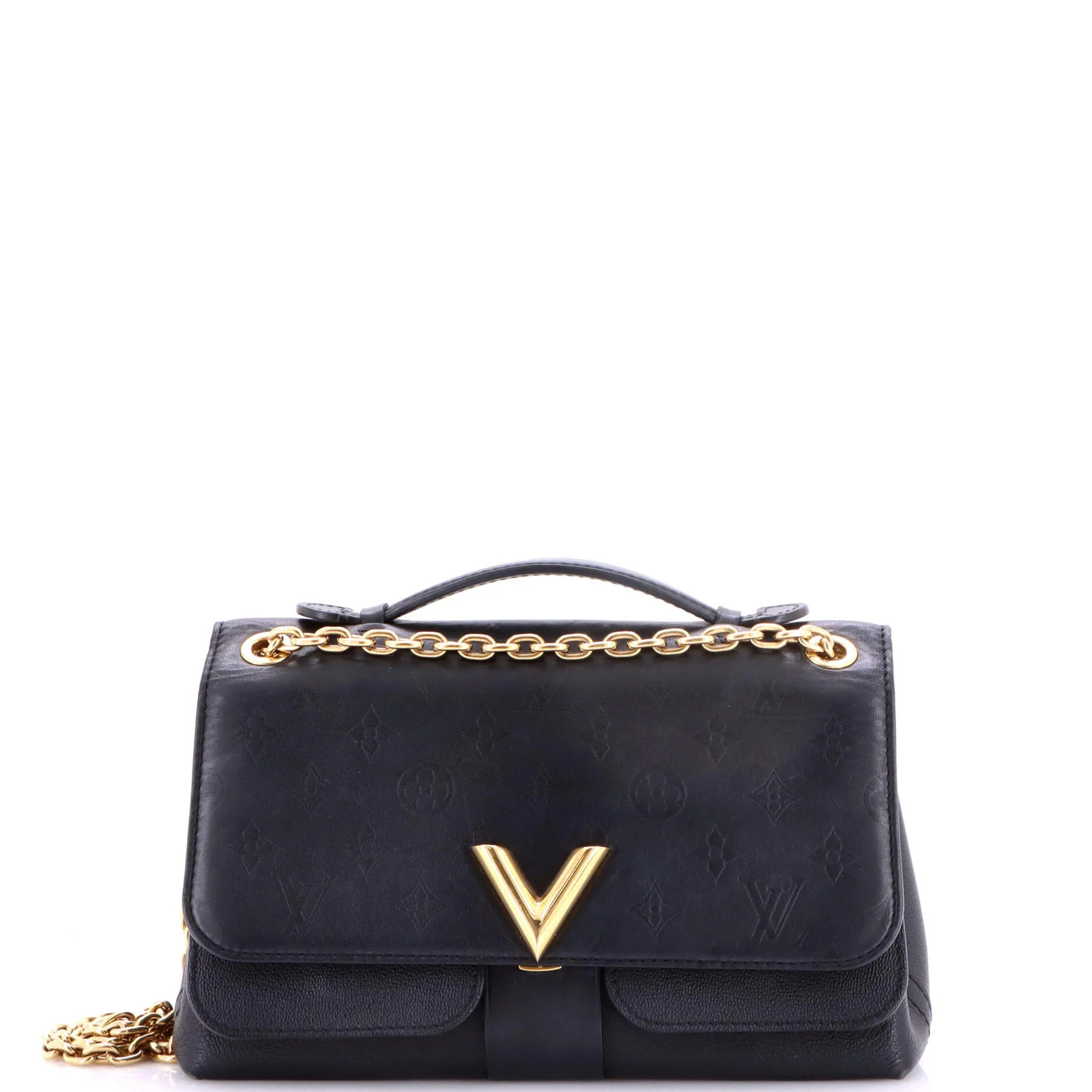 Louis Vuitton Very Chain Bag Monogram Leather