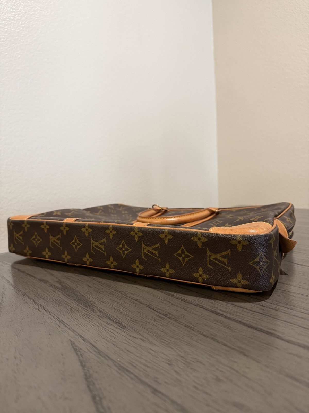 Louis Vuitton Vintage Monogram Serviette Porte Documents Voyage Briefcase