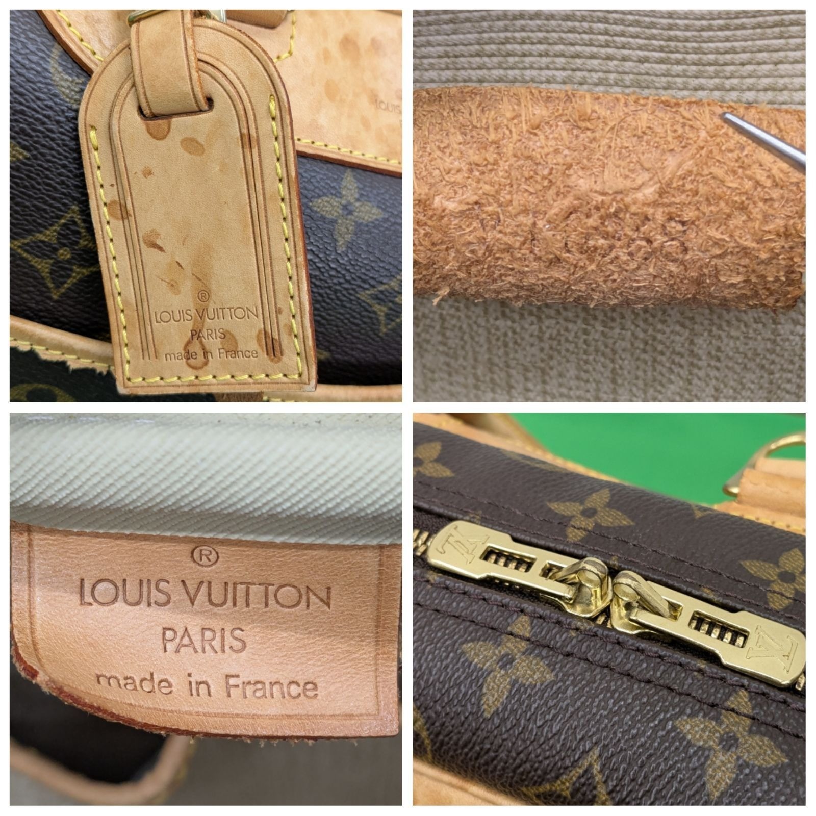 Louis Vuitton Deauville Handbag Monogram M47270 9.8*12.9*5.3 inch