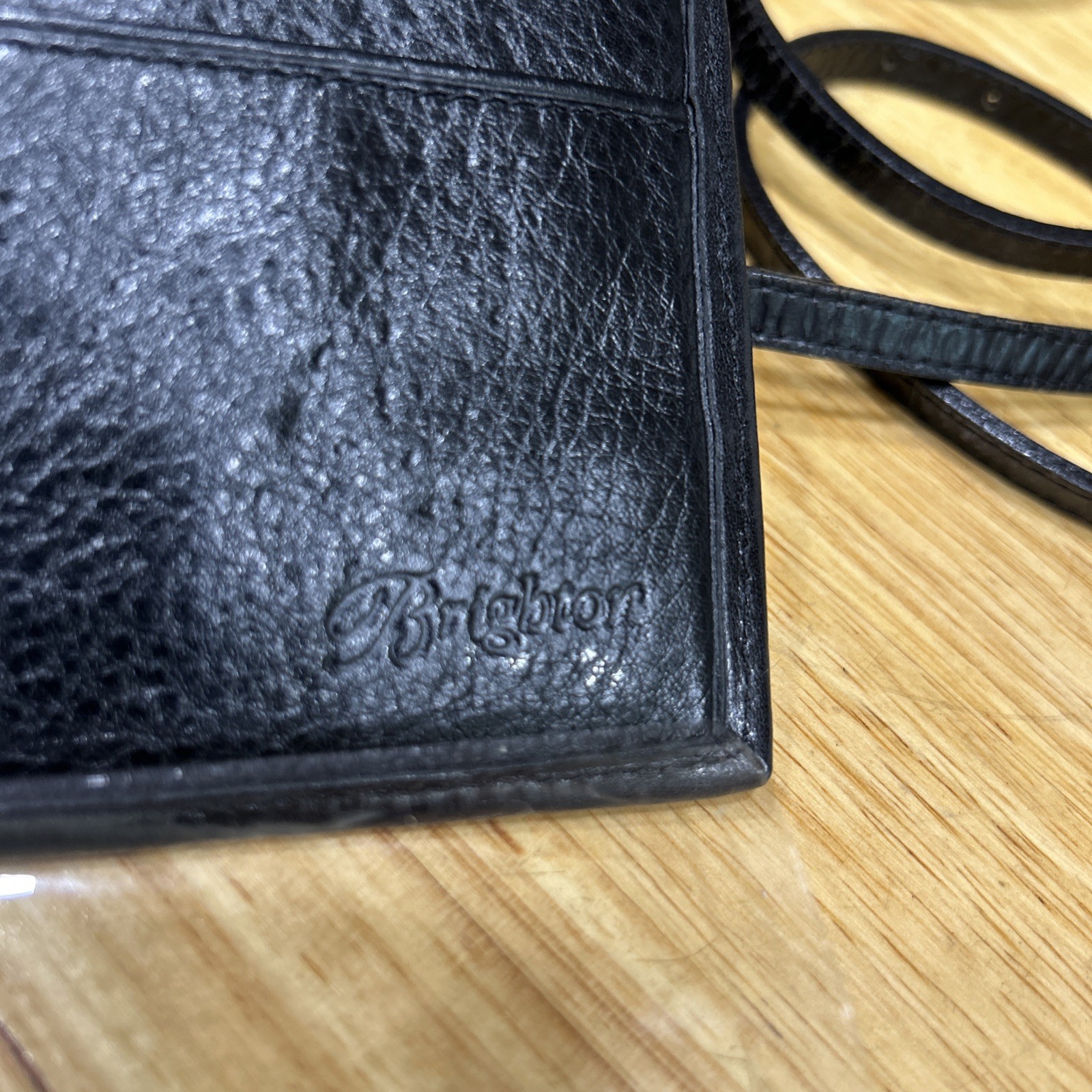 Brighton All-in-One Crossbody Purse Shoulder Bag Alligator Embossed Leather