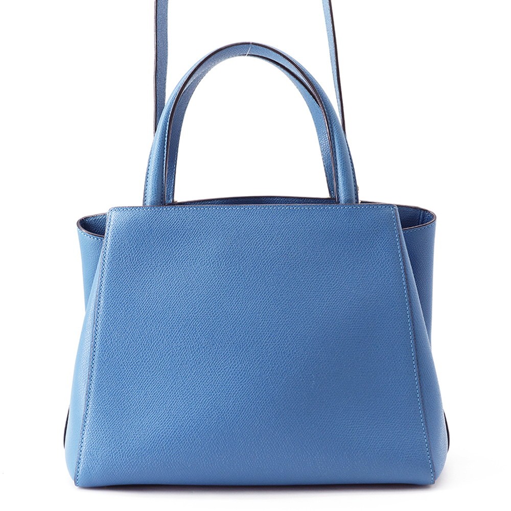 Valextra Valextra Triennale 2-way Bag Size Medium Leather Blue