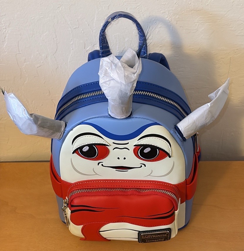 NWT Loungefly 80 Movie Cult Classic Labyrinth Worm Backpack Cosplay Jim Henson