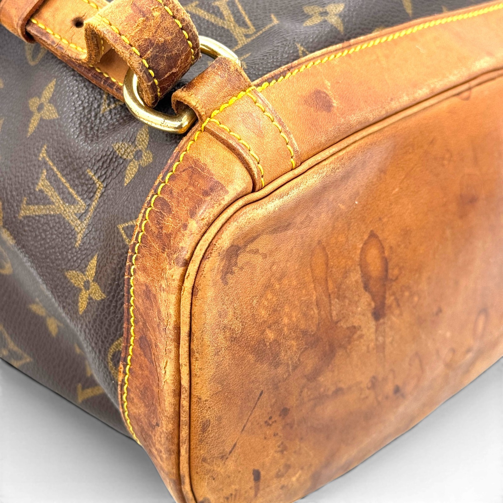 LOUIS VUITTON Montsouris GM Monogram Canvas Backpack Rucksack Large Bag M51135