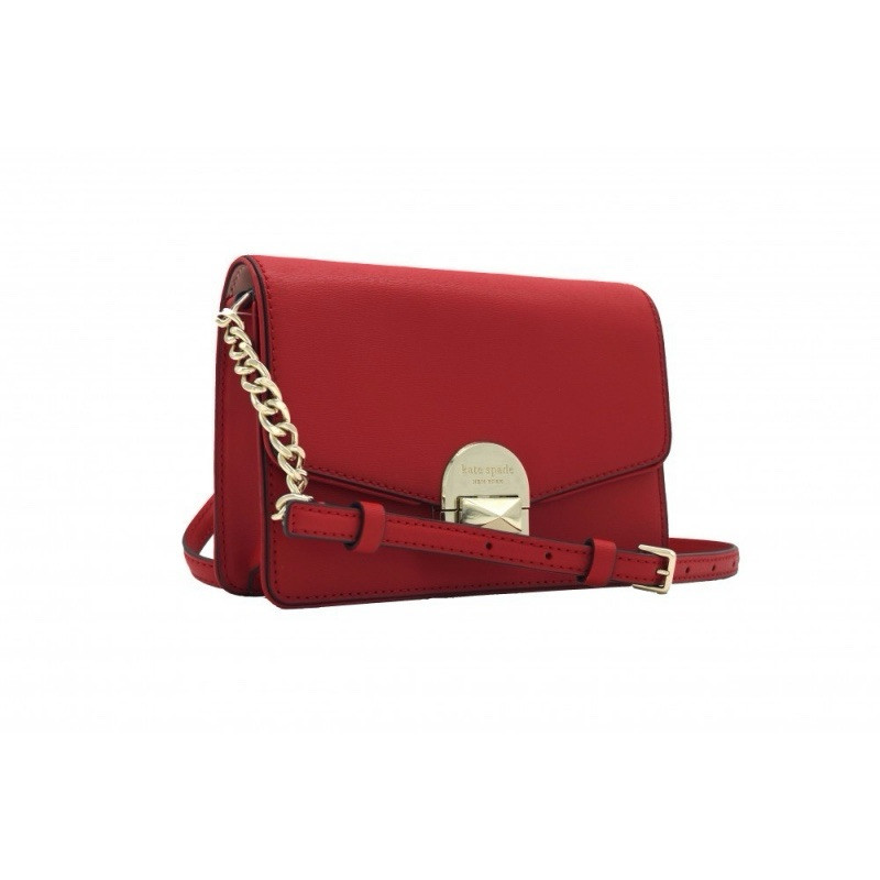 Kate Spade Hot Chili Red Convertible Crossbody | NWT | Flap Bag