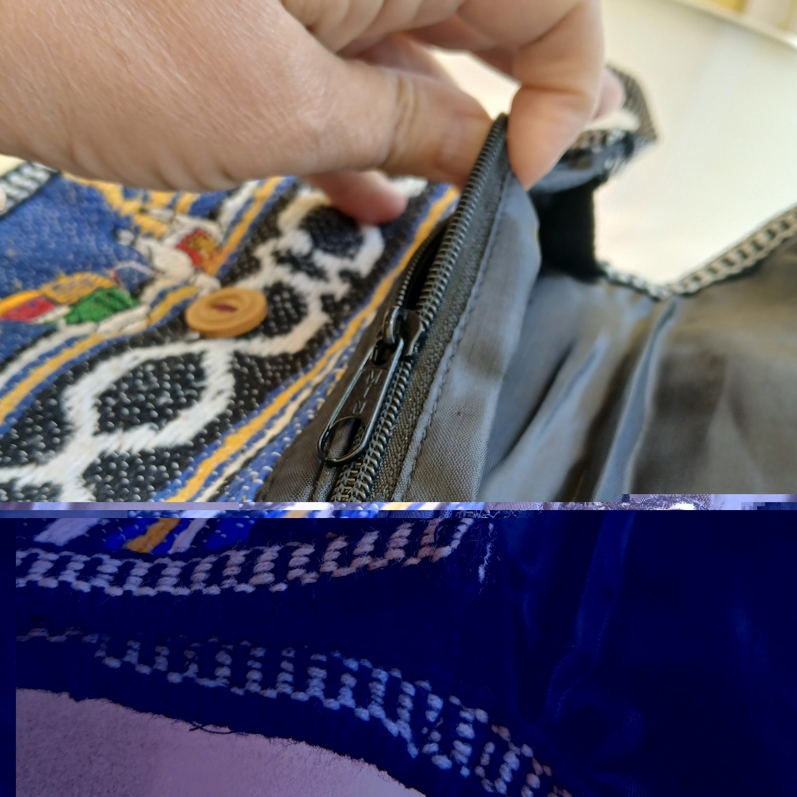 Peru Dart Shoulder Crossbody Bag/Purse