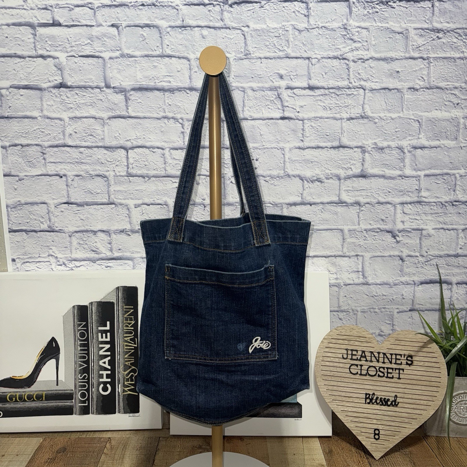 Joie denim tote bag No closure Shoulder Bag