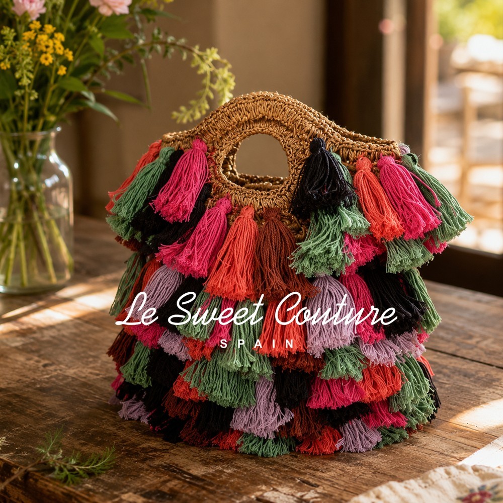ZARA WOMAN NWT SS26 POM-POM COMBINATION BAG 3154/200/330