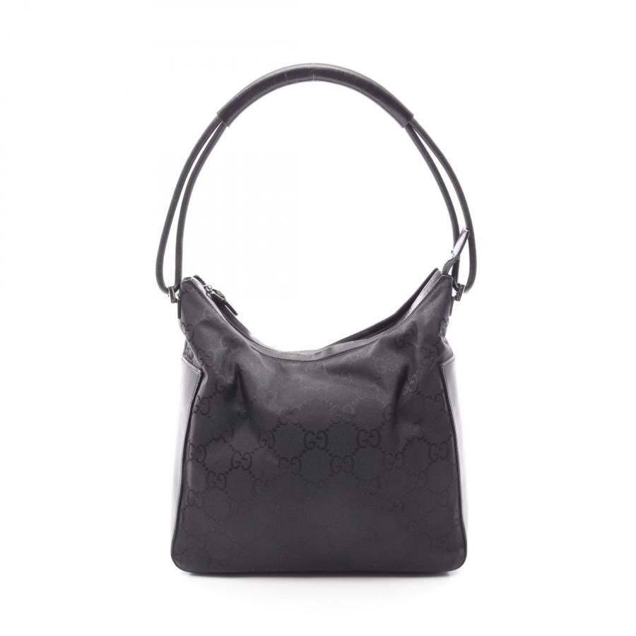GUCCI Bag: GG Pattern 001-3766 Black W26H22.5D9cm w/o accessories;