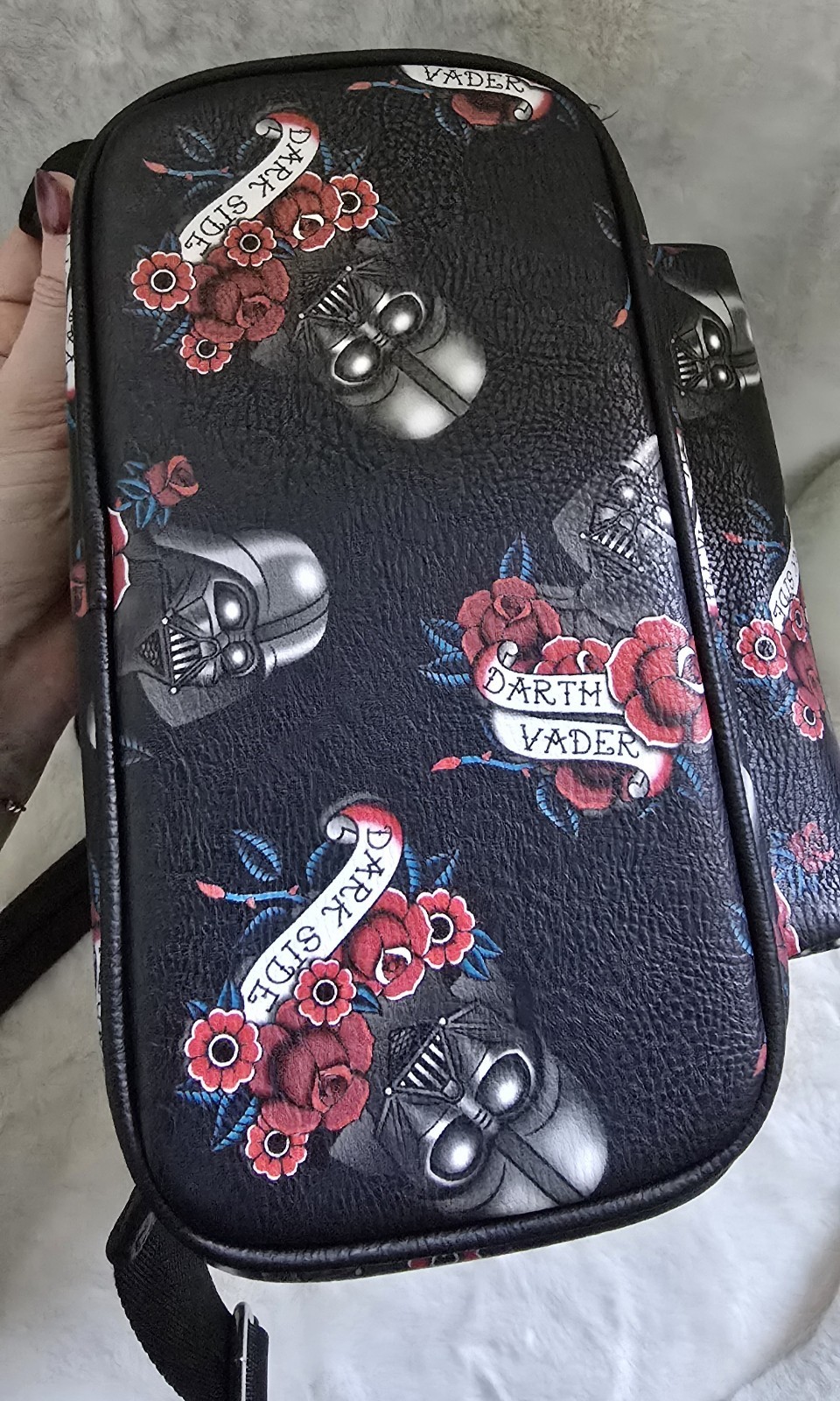 Loungefly Star Wars Darth Vader Tattoo Mini Backpack AOP Floral Bag