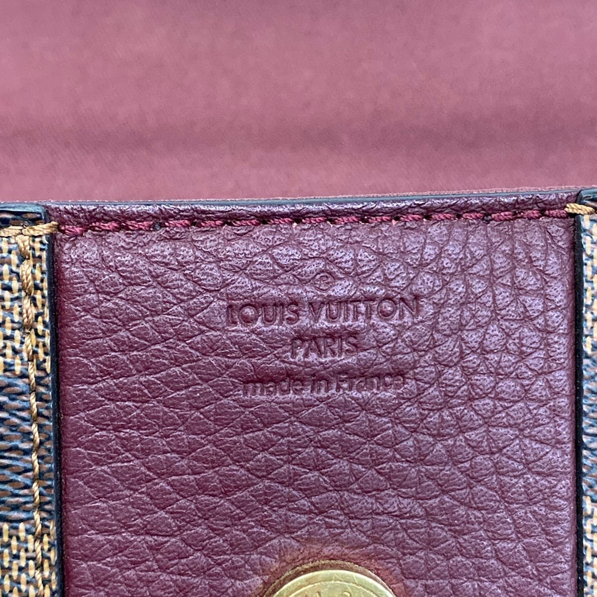 LOUIS VUITTON Bond Street N64416 Bordeaux Damier TR3107 Handbag