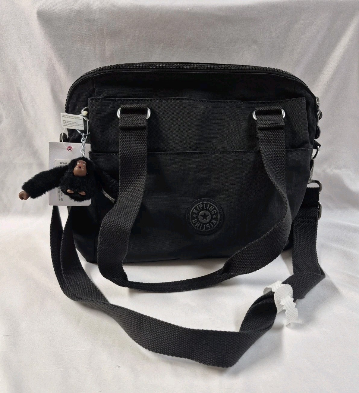 Kipling Medium Black Felicity Crossbody/Shoulder Bag NWT