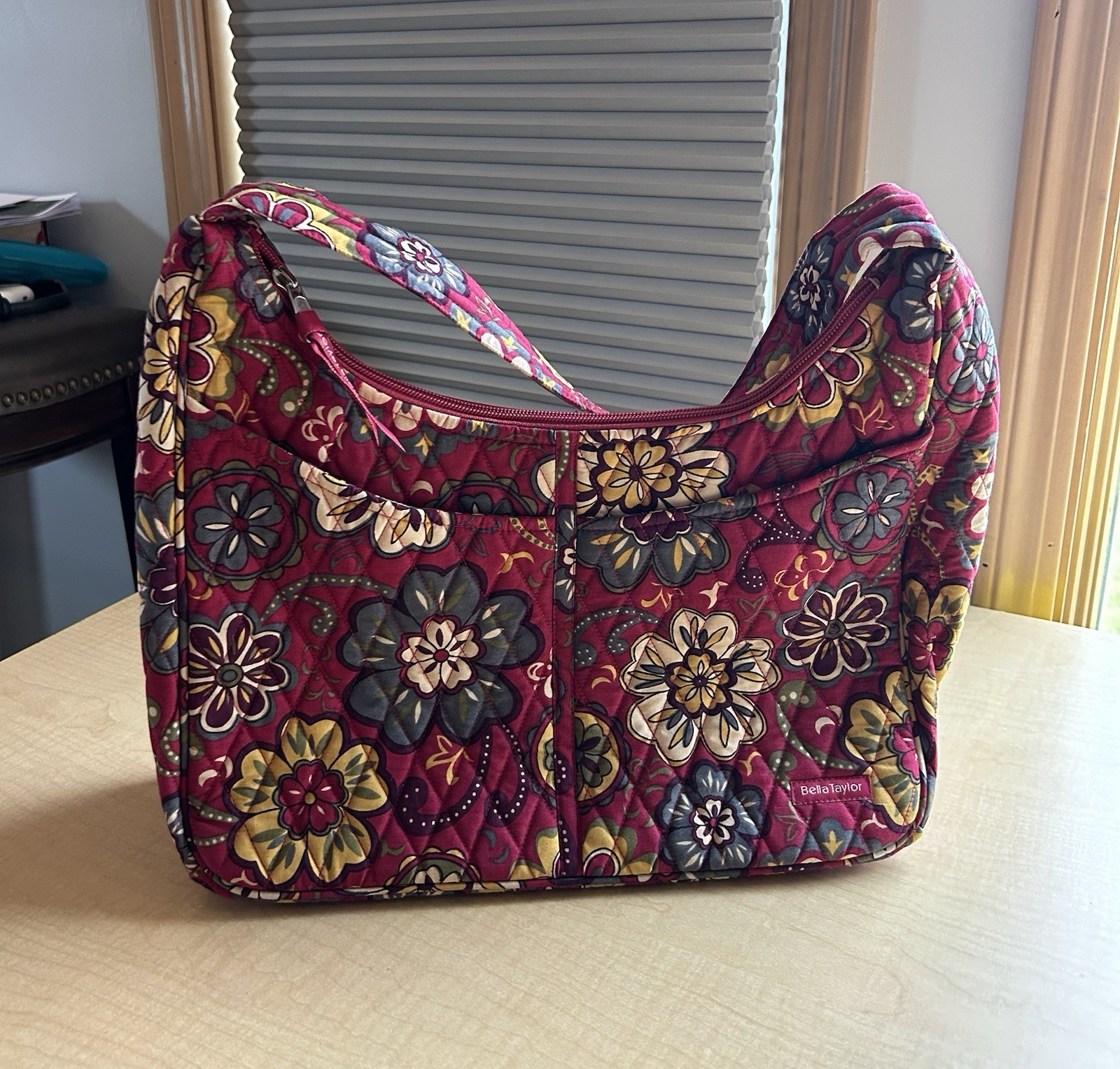 Bella Taylor Quilted Shoulder Bag Floral Cottagecore Boho Country
