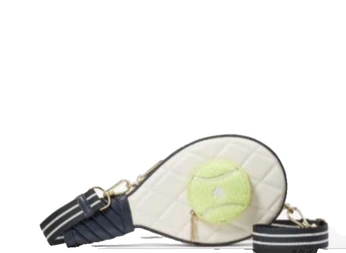 Kate Spade 3D tennis racket shoulder bag