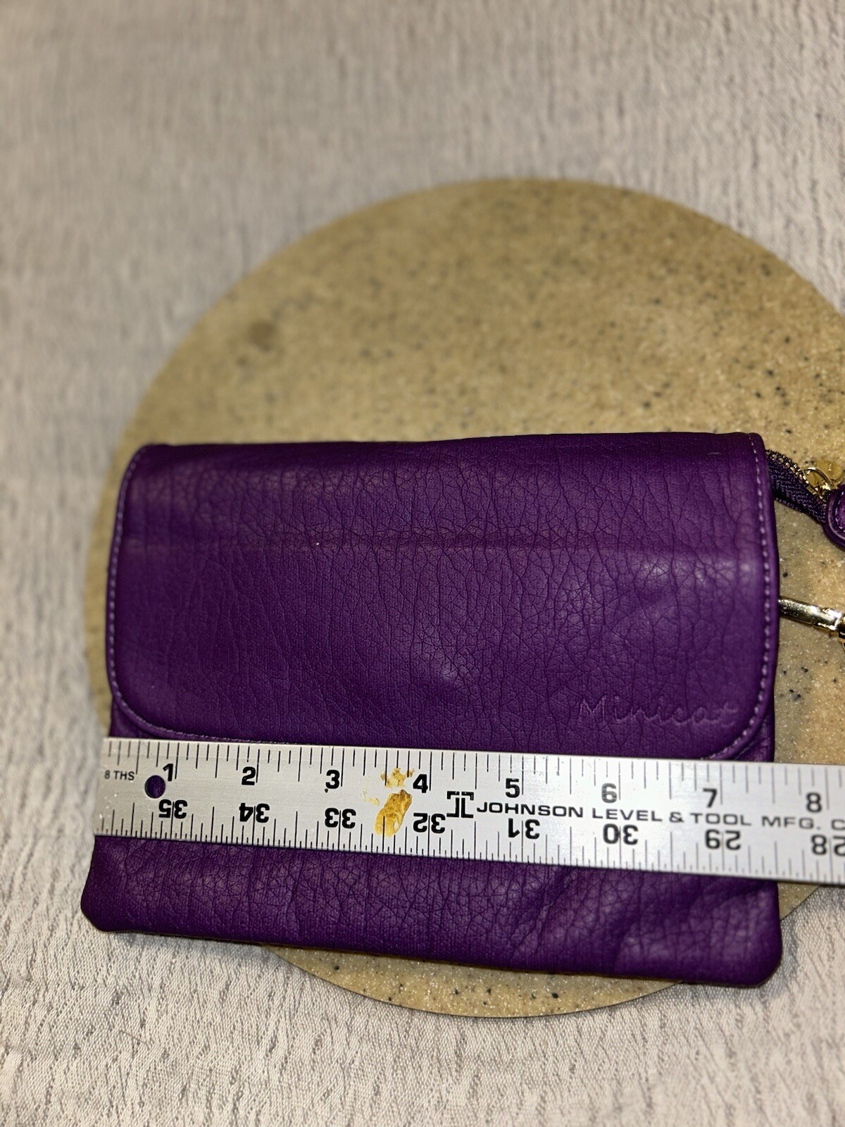 MINICAT Small Crossbody Purse Roomy Pockets Series Cell Phone Wallet Purple NWOT