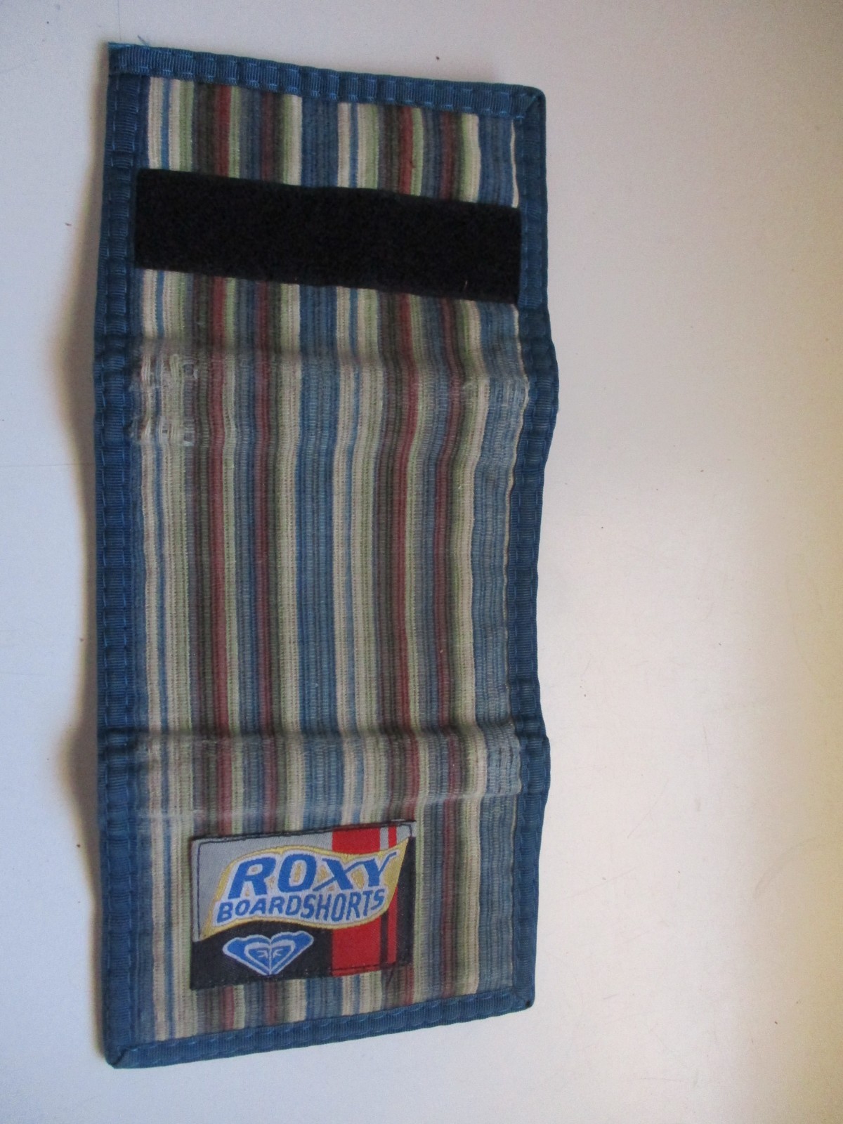Y2K ROXY Beach Trifold Surf Style Wallet Boardshorts Retro throwback Nylon