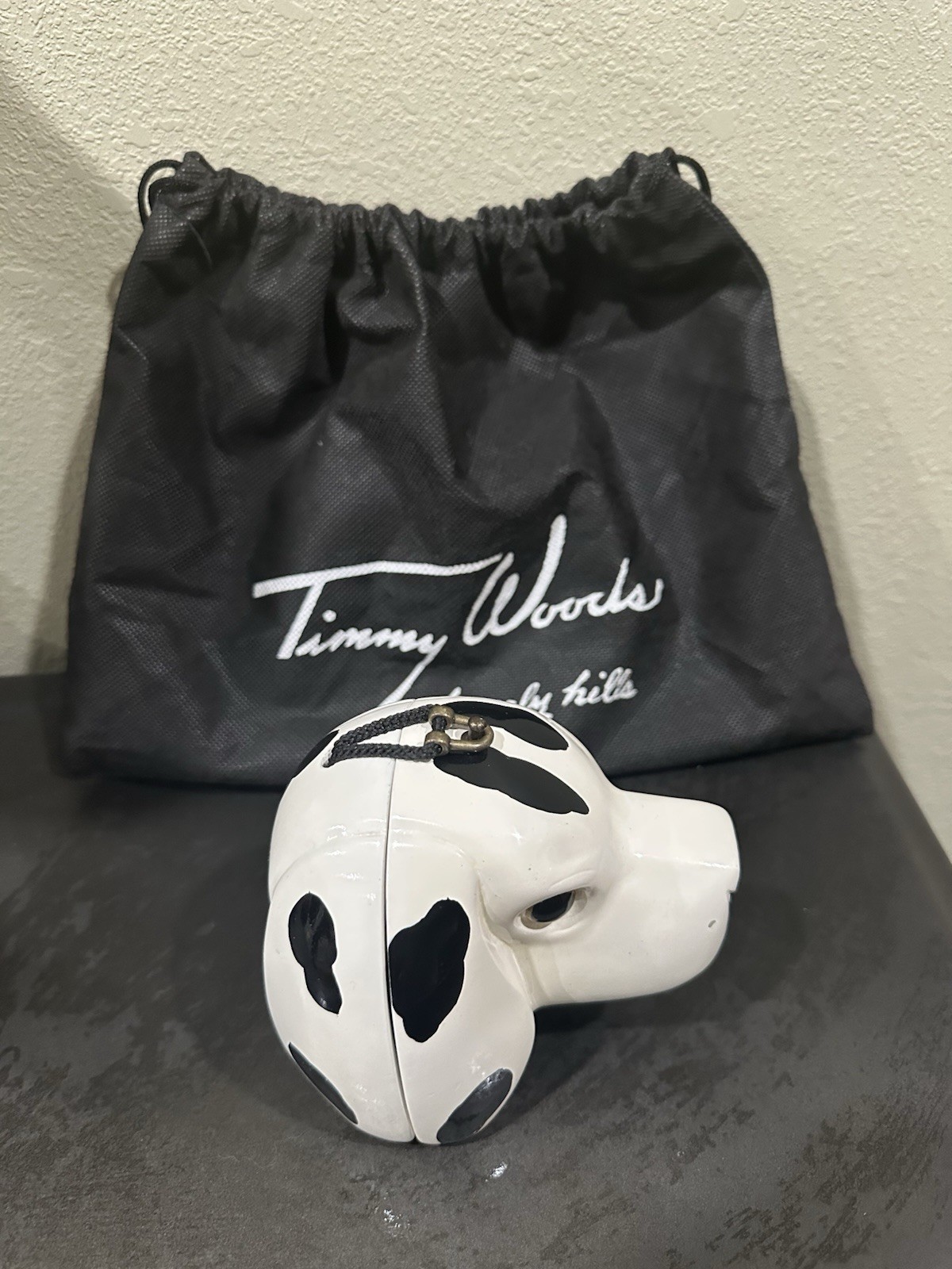 Timmy Woods Handmade Dalmatian Pocketbook Signed/Numbered