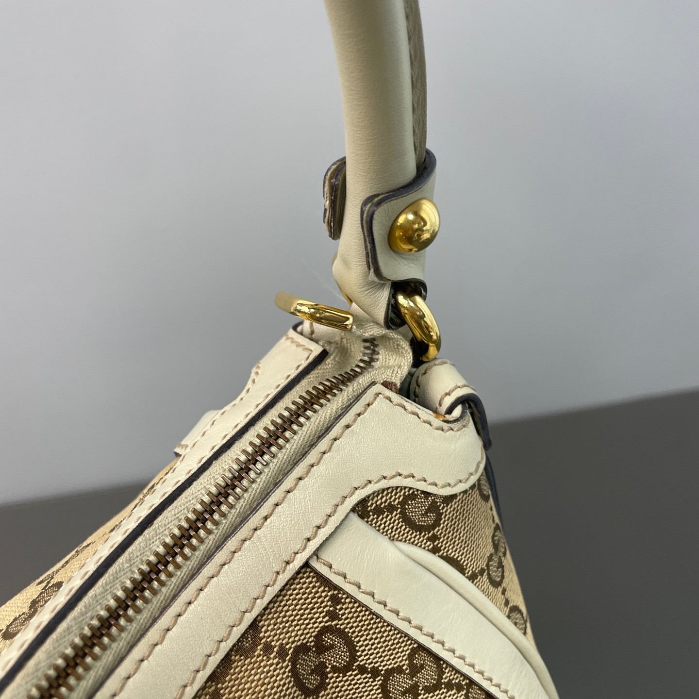 Gucci Pre-Owned Authentic Underarm Bag Monogram Canvas Free Tracked Shipping