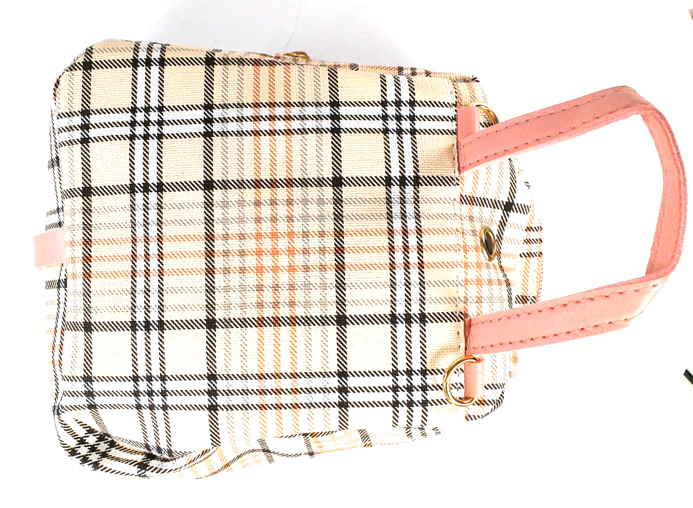 *NEW* Sanrio Hello Kitty Mini Backpack – Korean Style PU Plaid Crossbody Bag