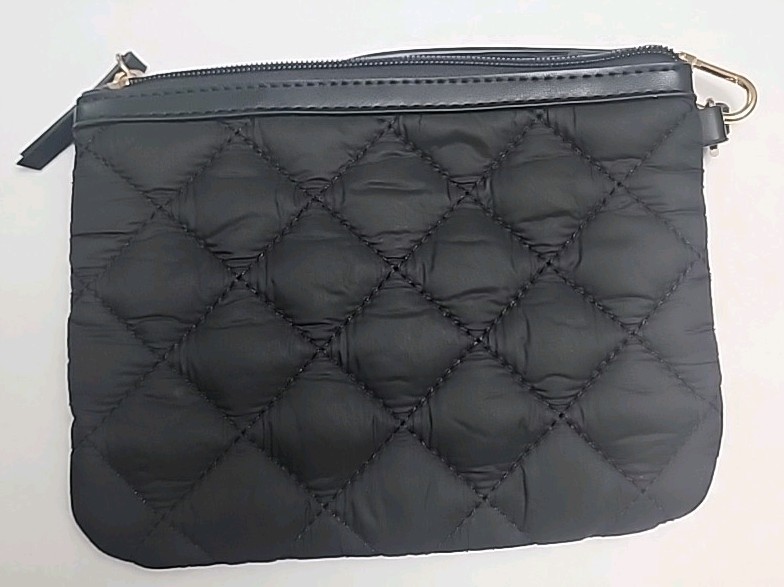 Anne Klein Women’s Wallet Zip Wristlet Black Polyester/nylon