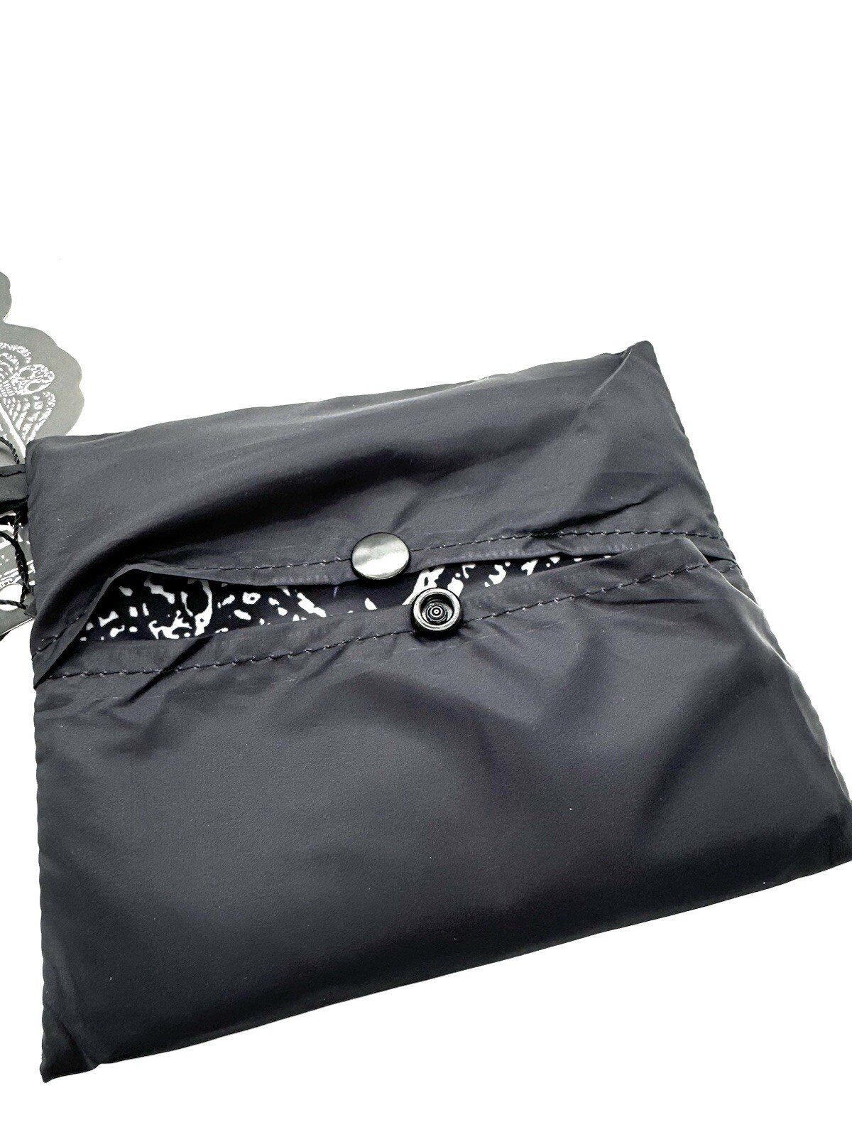 Beetlejuice Tote Bag 21.7 x 17.3 in. folds up and fits into small carry pouch