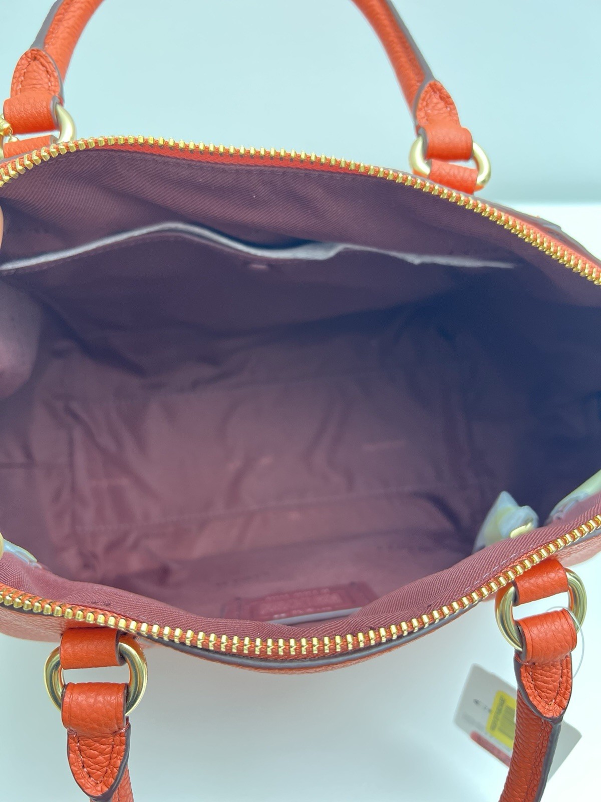 NWT Coach Elise Satchel Bag 79316 Leather Crossbody & Top Handle Handbag Purse