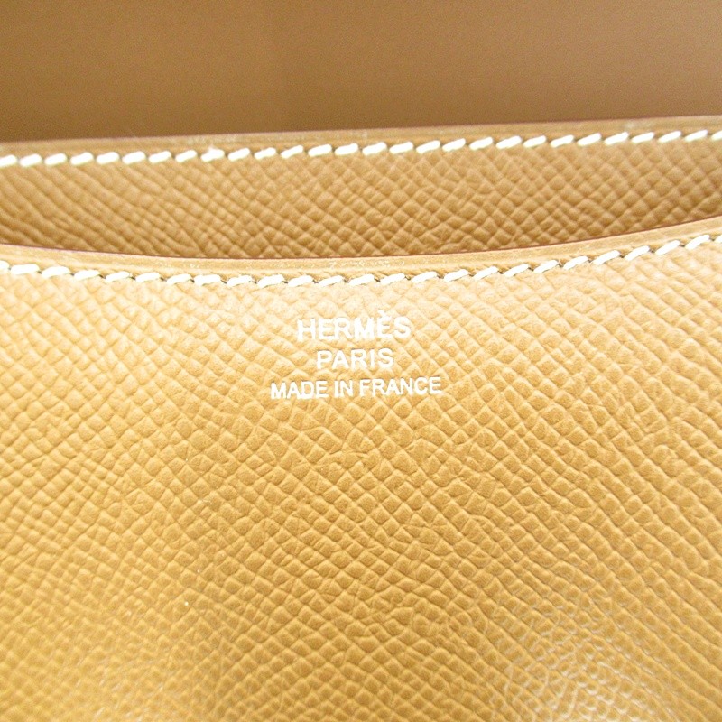 HERMES Constance 3 Mini 18 Miroir Epsom Shoulder Bag gold unused item