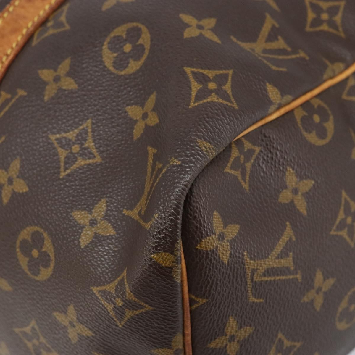 LOUIS VUITTON Monogram Sac Souple 45 Boston Bag M41624 LV Auth 159840