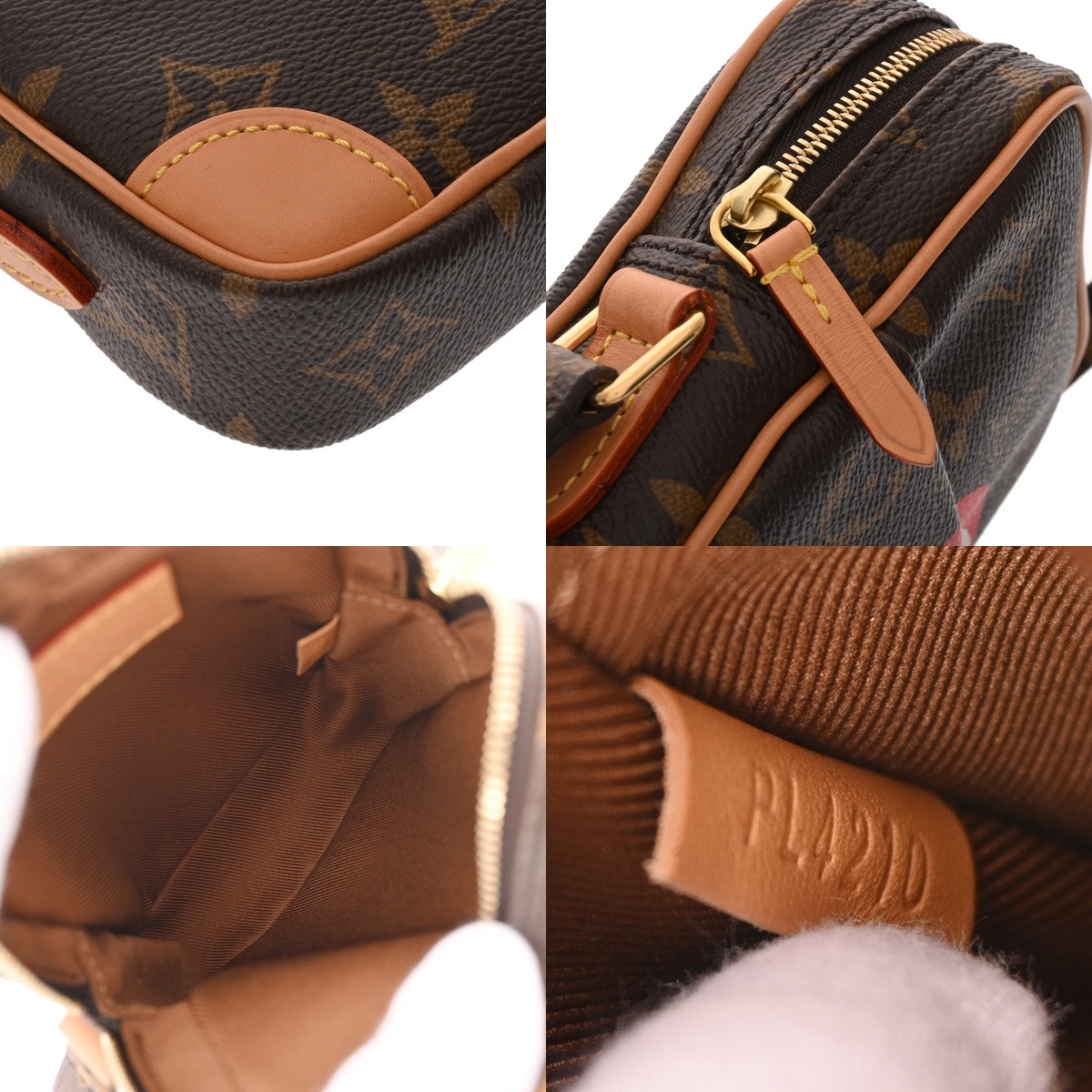 LOUIS VUITTON Panam Set M57450 monogram game on Monogram canvas Brown Women …