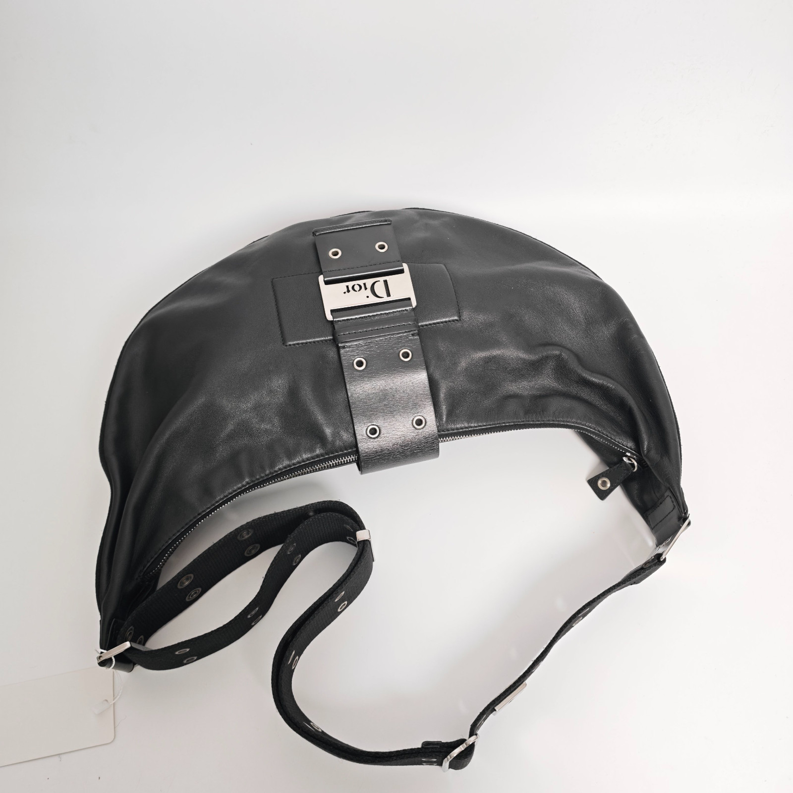 Authentic Dior Punk Hobo Leather Hobo Black Silver-Tone eBay AG