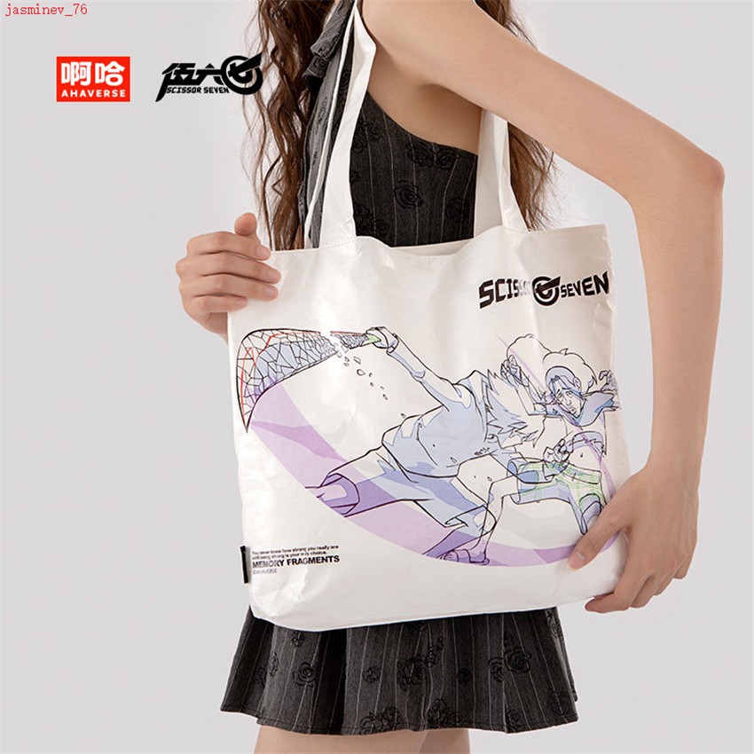 Anime Killer Seven Official Canvas Foldable Shopping Bag Tote Bag Shoulder Bag