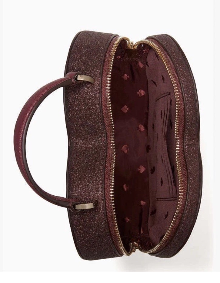 Kate Spade Love Shack Glitter Heart Purse Crossbody
