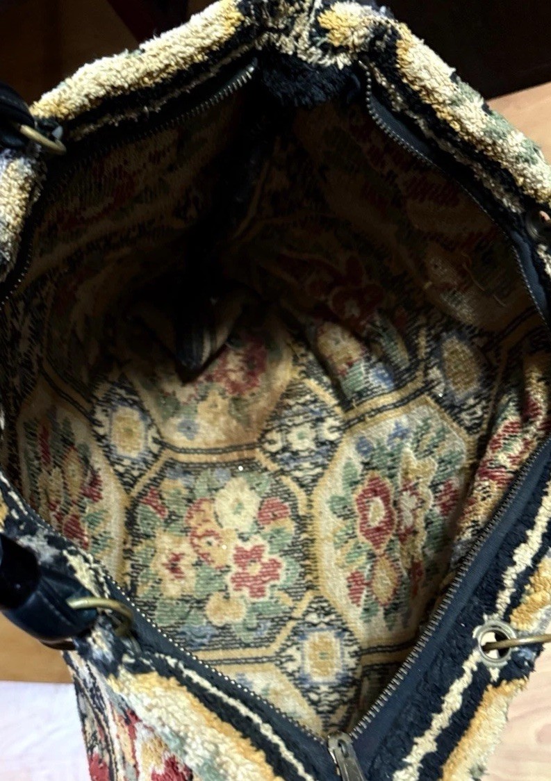 Tapestry Bag ASO Indecent Proposal Movie 1993 Carpet Bag Statement Artsy