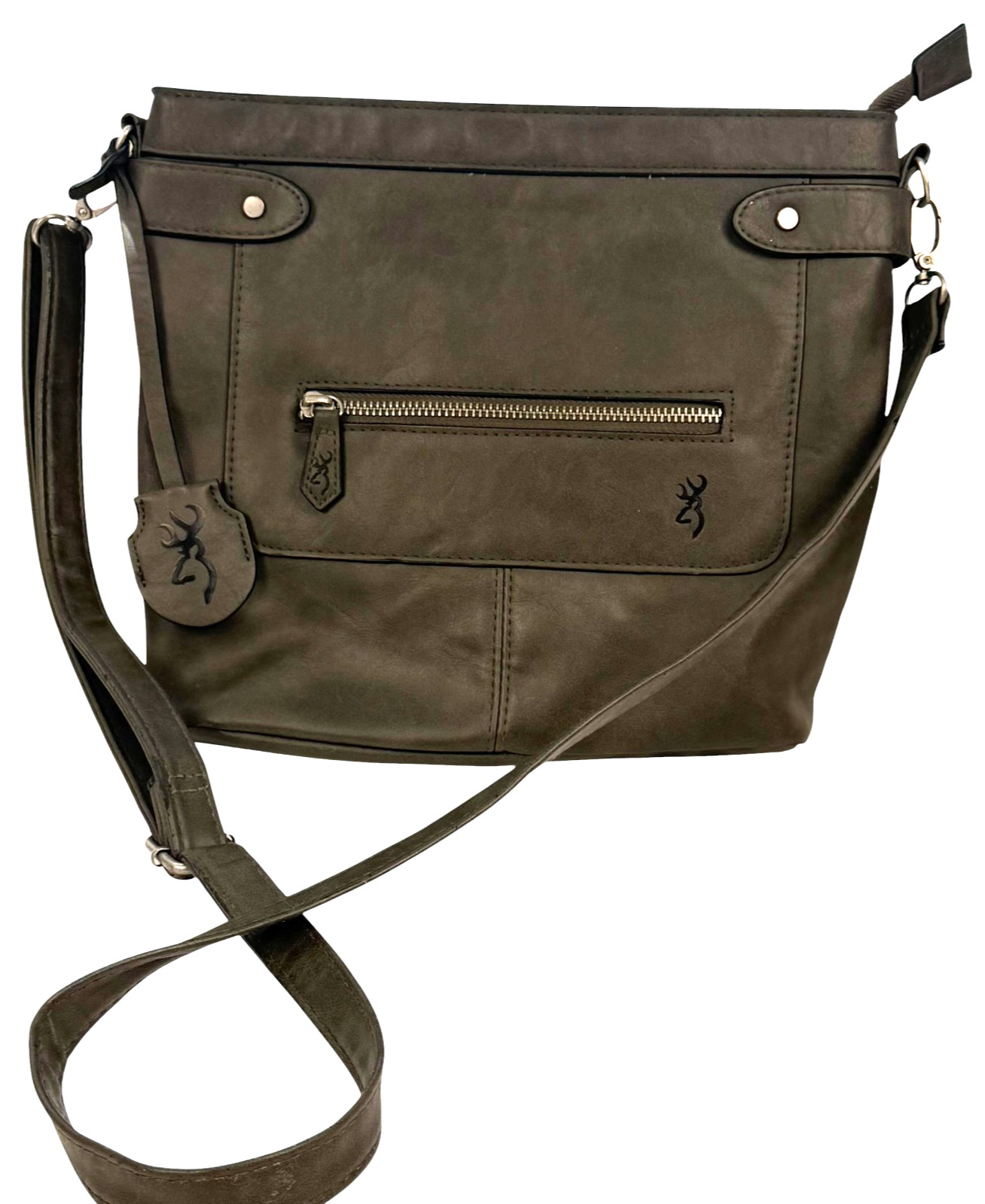 Browning Catrina Crossbody Bag Charcoal Gray Concealed Carry CCW Gun Handbag