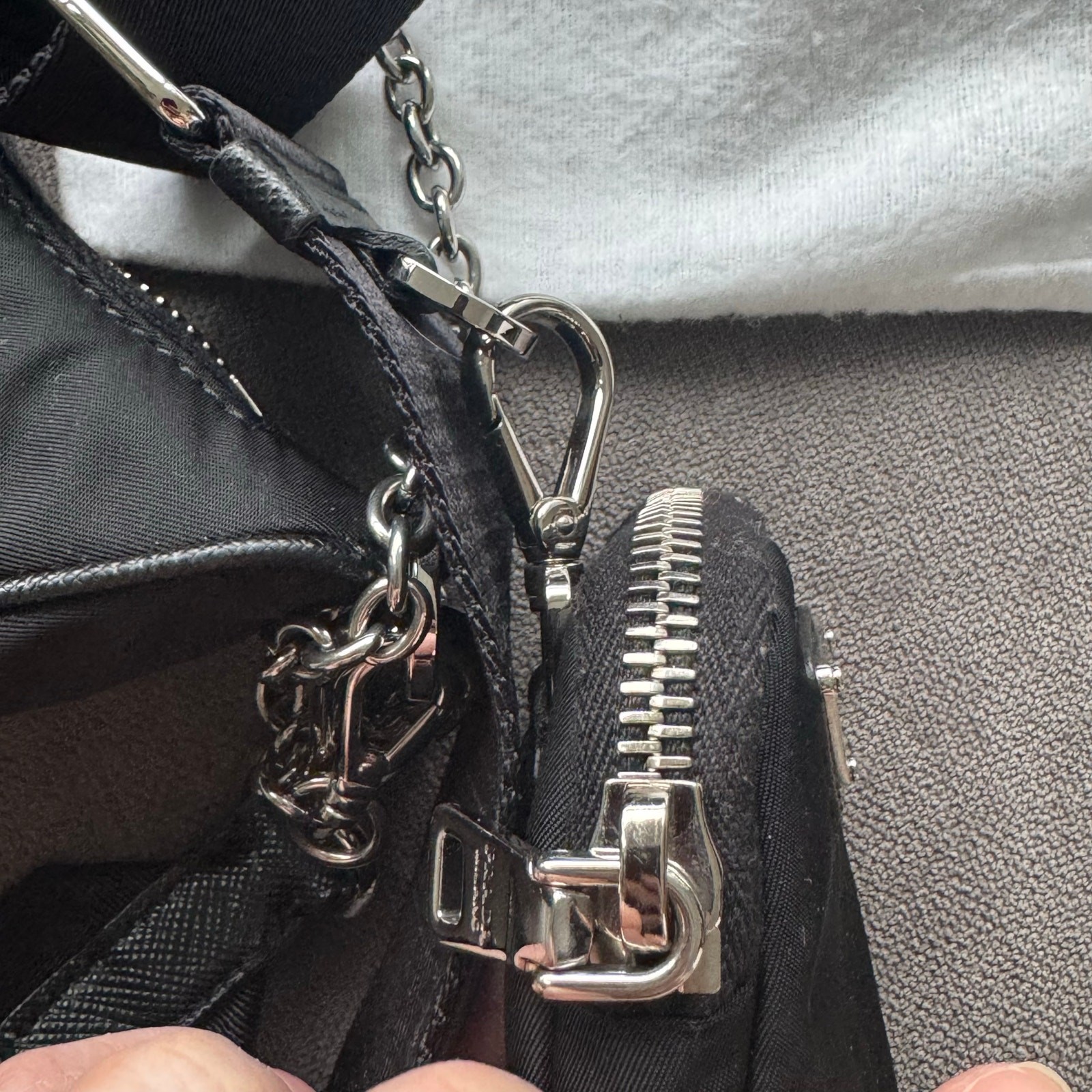 Proof of Purchase Prada Re-Edition 2005 Re-Nylon Bag Black Crossbody Authentic