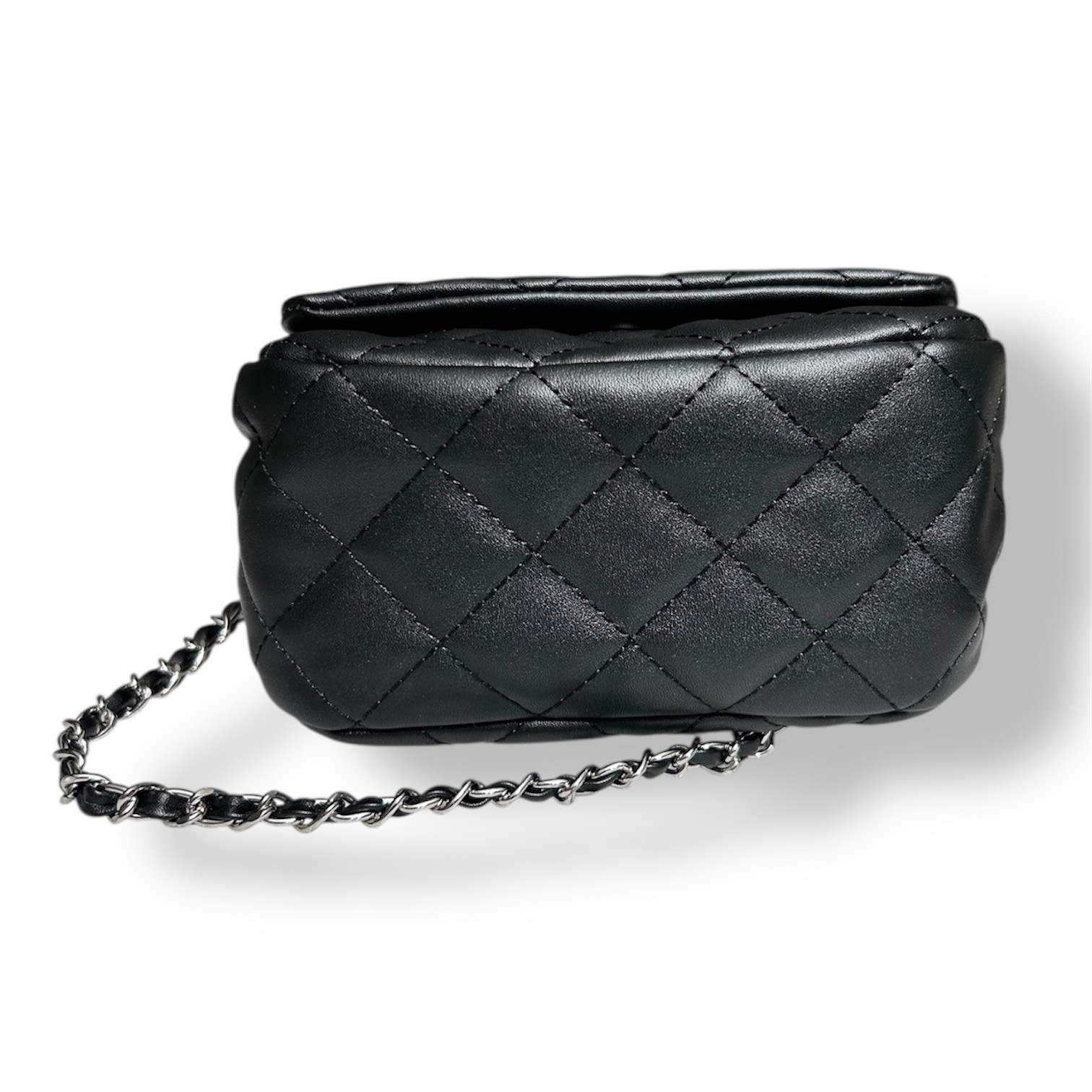 New CXL by Christian Lacroix Valo Chain Black Quilted Shoulder Bag Party