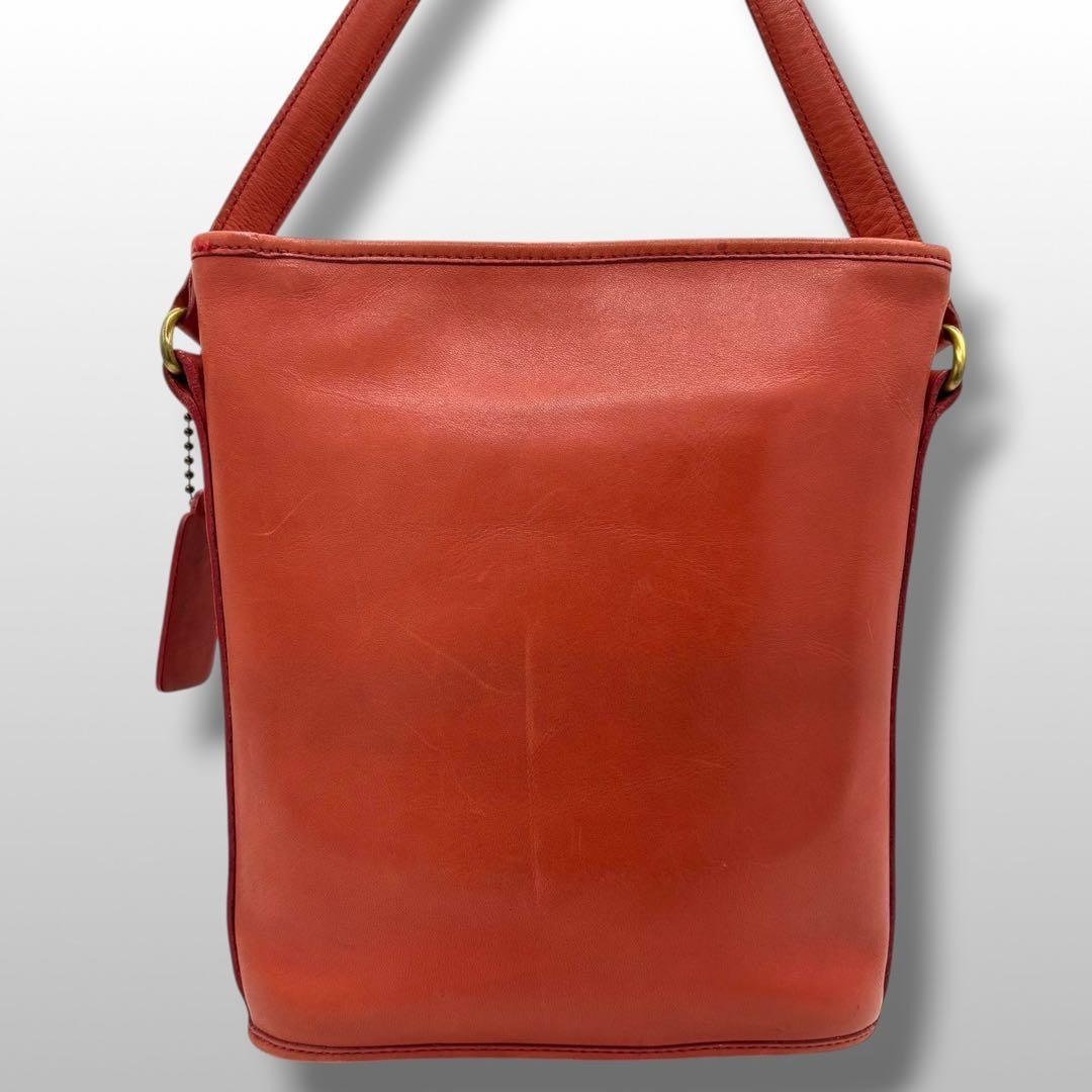 OLD COACH Archive Leather Shoulder Bag Y2K