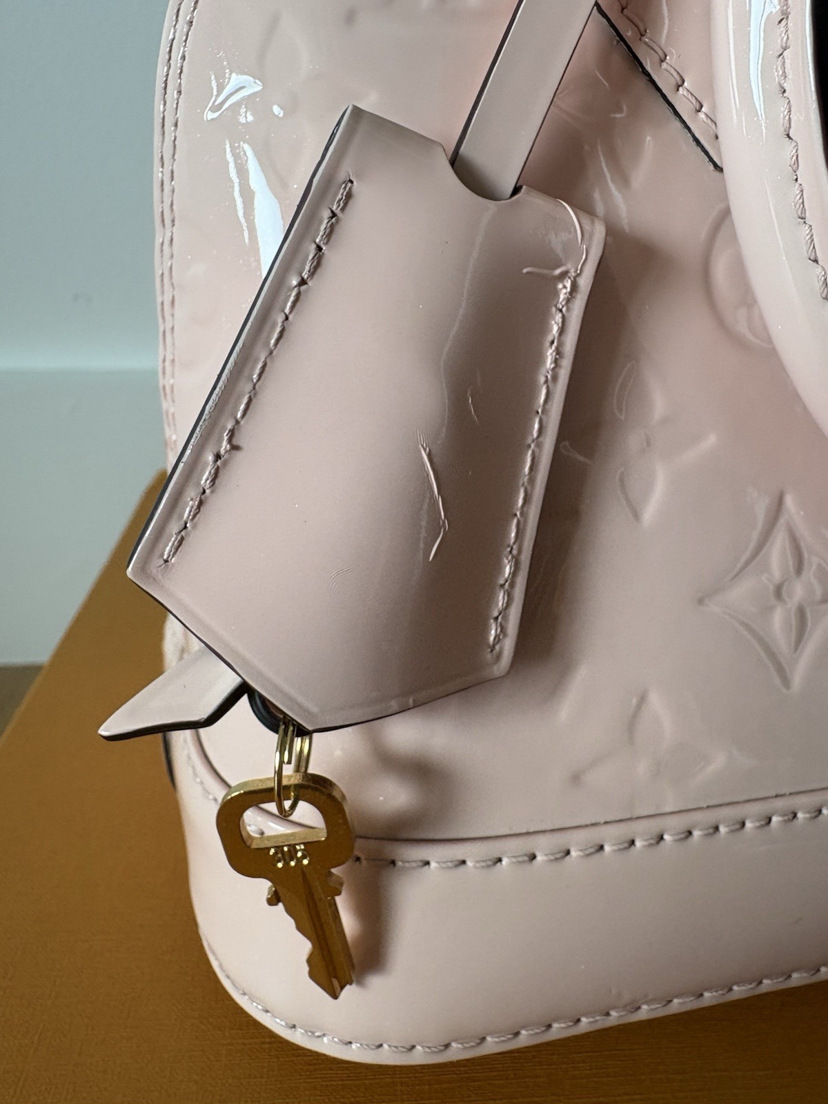 Louis Vuitton Alma BB Pink Monogram