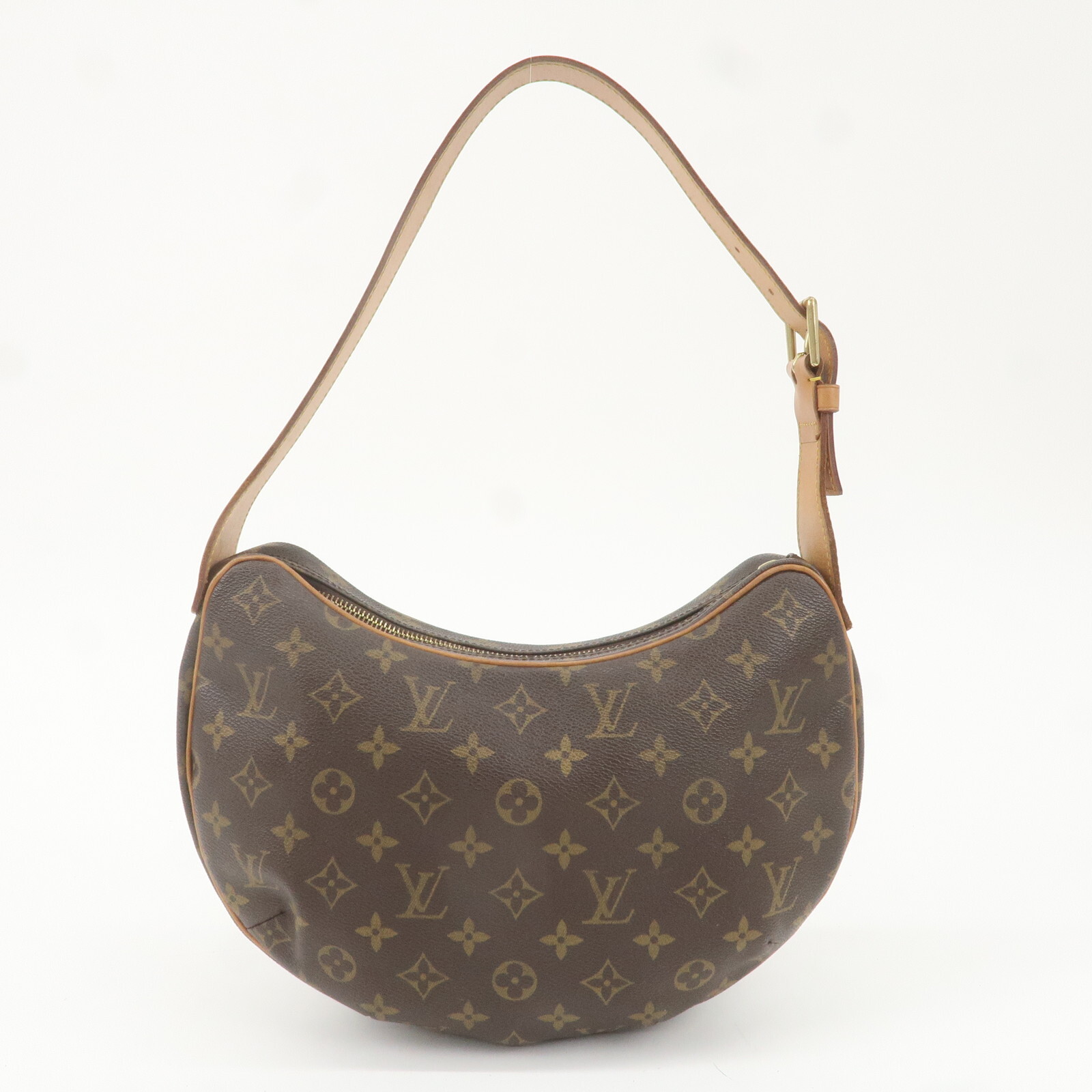 Louis Vuitton Monogram Croissant MM Hand Bag Shoulder Bag M51512 Auth Used